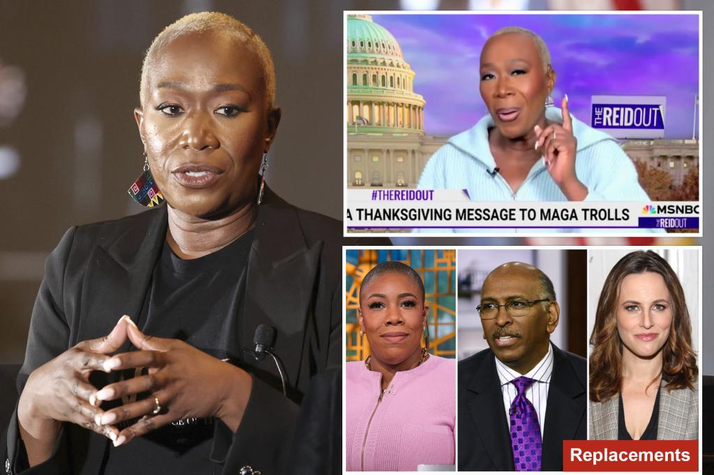 MSNBC cancels Joy Reid's left show as the network makes great shake